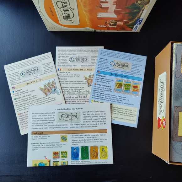 Dirk Henn's Alhambra board game | 2003 - Picture 5 of 9